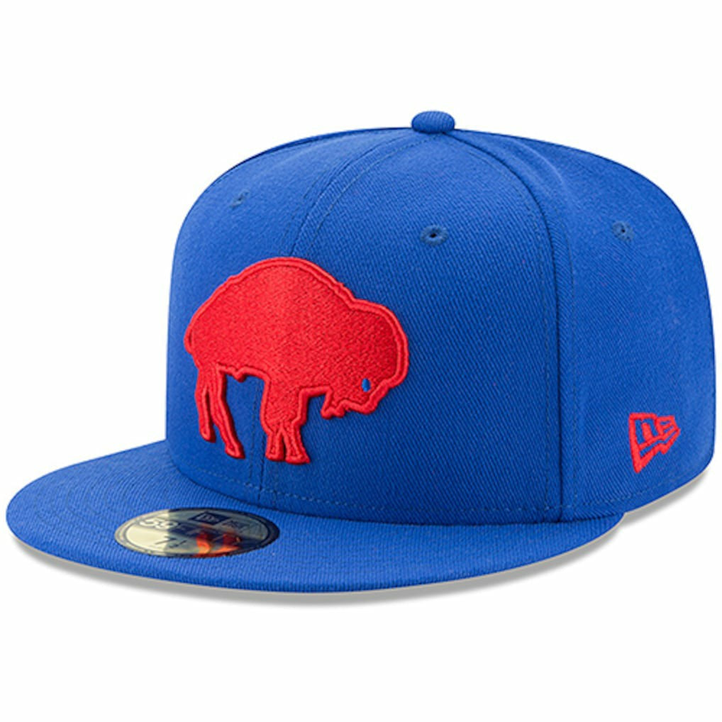 Omaha Throwback 59FIFTY Fitted Hat - Buffalo Bills