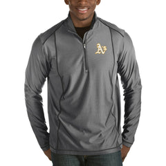 MLB Athletics Antigua Tempo Half-Zip Pullover Jacket