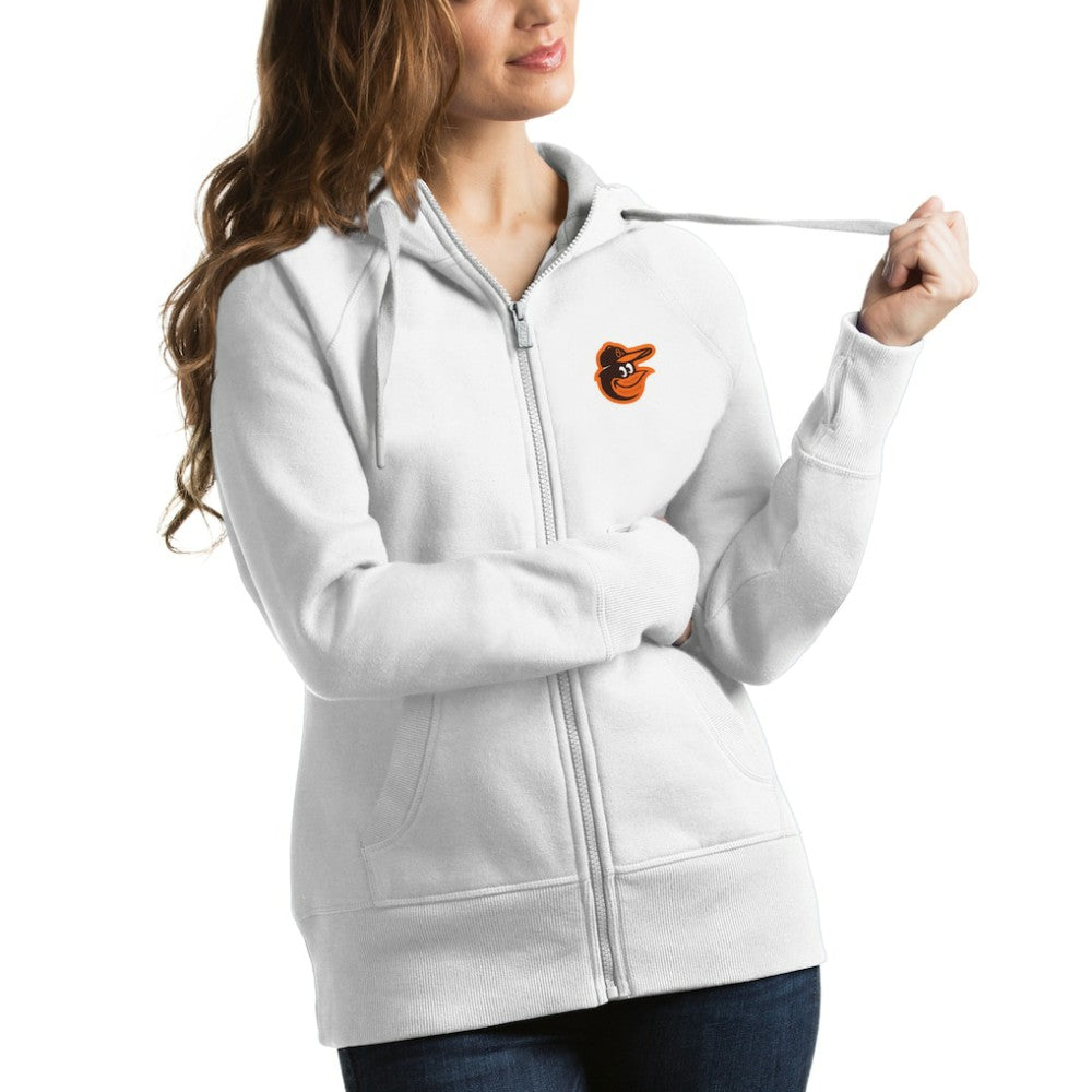 MLB Baltimore Orioles Antigua Women's Victory Full-Zip Hoodie