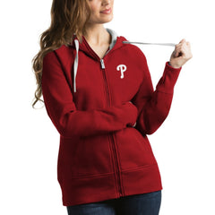 MLB Philadelphia Phillies Antigua Women's Victory Full-Zip Hoodie