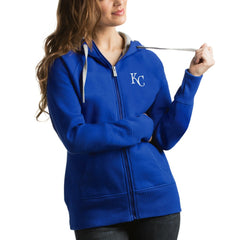 MLB Kansas City Royals Antigua Women's Victory Full-Zip Hoodie