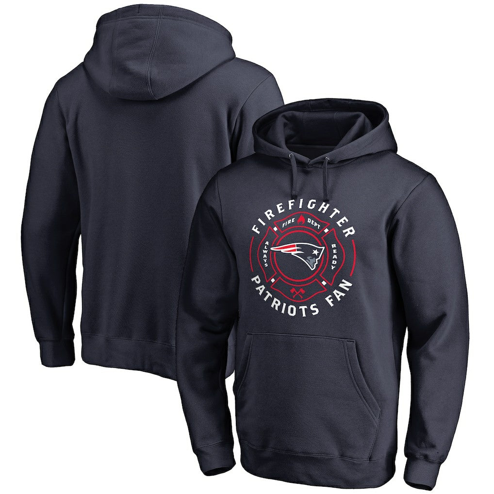 Firefighter Pullover Hoodie - New England Patriots