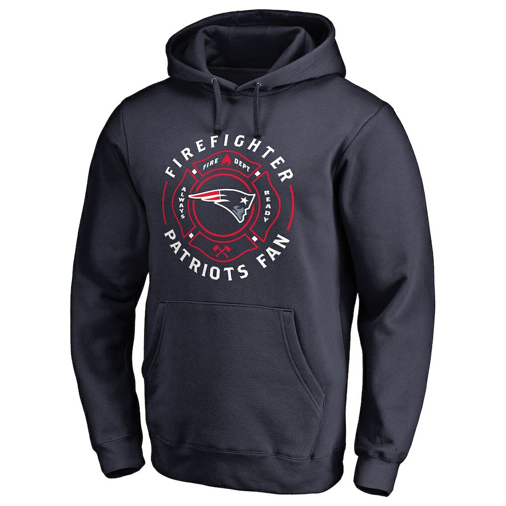 Firefighter Pullover Hoodie - New England Patriots