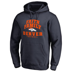 Faith Family Pullover Hoodie - Denver Broncos