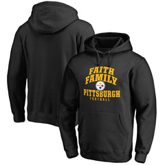 Faith Family Pullover Hoodie - Pittsburgh Steelers