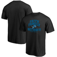 Faith Family T-Shirt - Detroit Lions