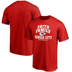 Faith Family T-Shirt - Kansas City Chiefs