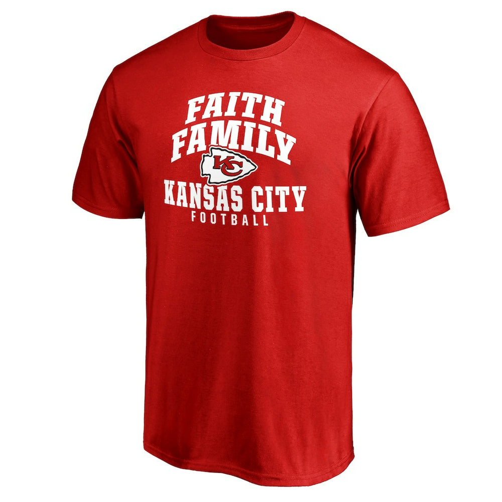 Faith Family T-Shirt - Kansas City Chiefs