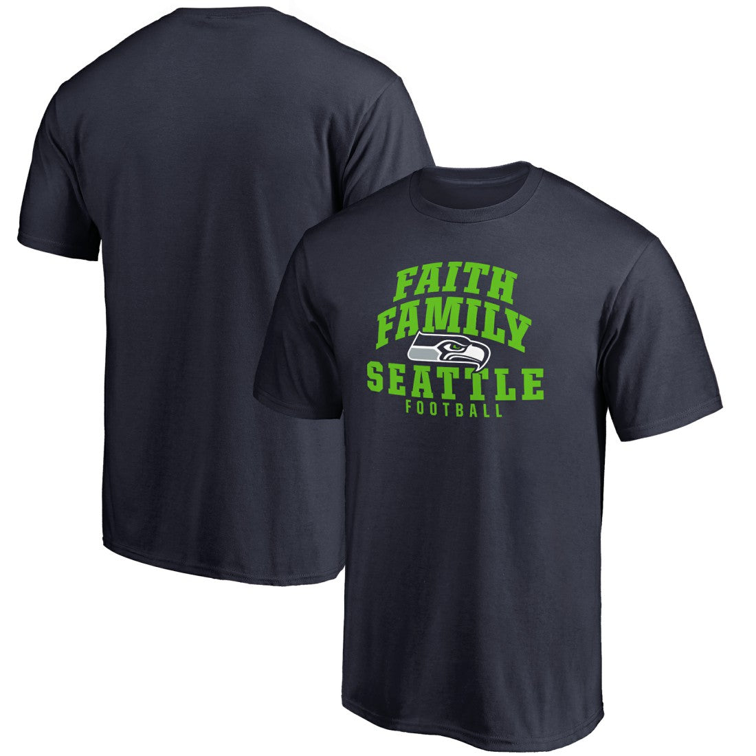 Faith Family T-Shirt - Seattle Seahawks