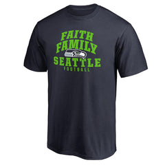 Faith Family T-Shirt - Seattle Seahawks