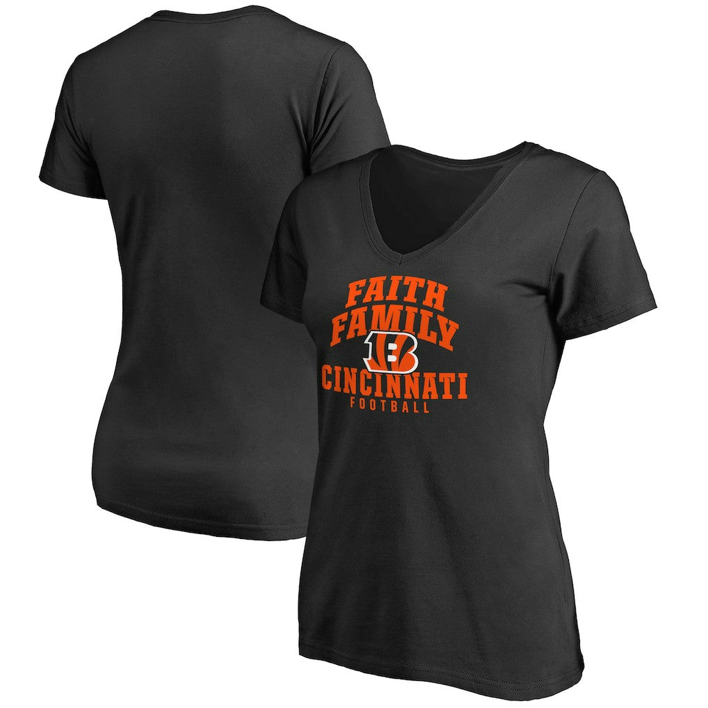 Women's Faith Family T-Shirt - Cincinnati Bengals