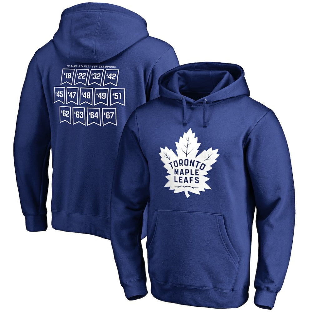 NHL Royal Toronto Maple Leafs Raise the Banner Pullover Hoodie