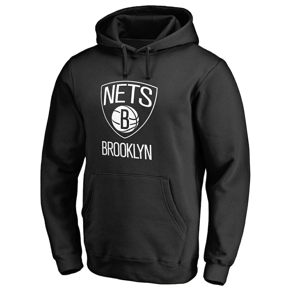 NBA Brooklyn Nets Primary Logo Pullover Hoodie