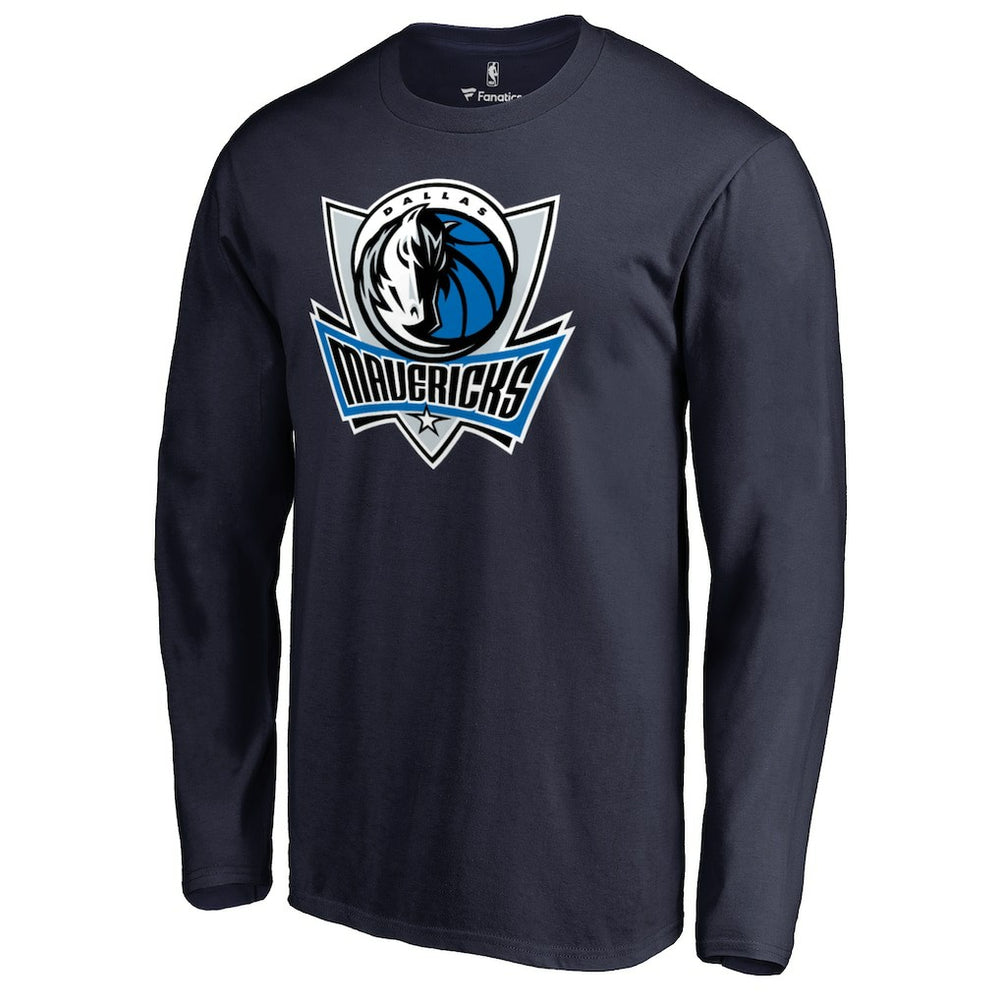 NBA Dallas Mavericks Primary Logo Long Sleeve T-Shirt sale
