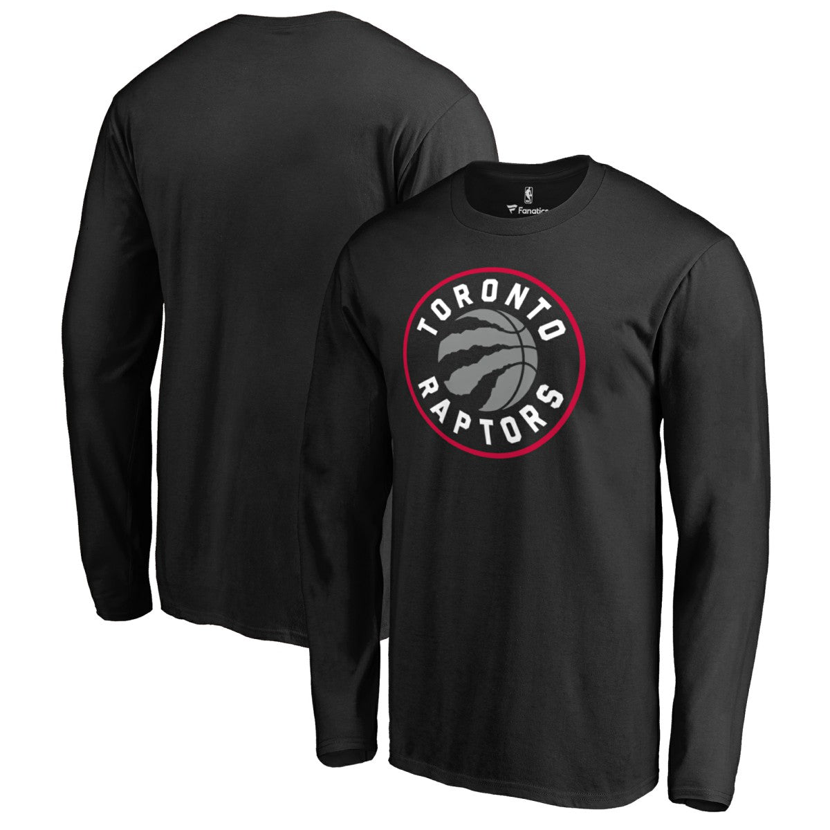 NBA Toronto Raptors Primary Logo Long Sleeve T-Shirt