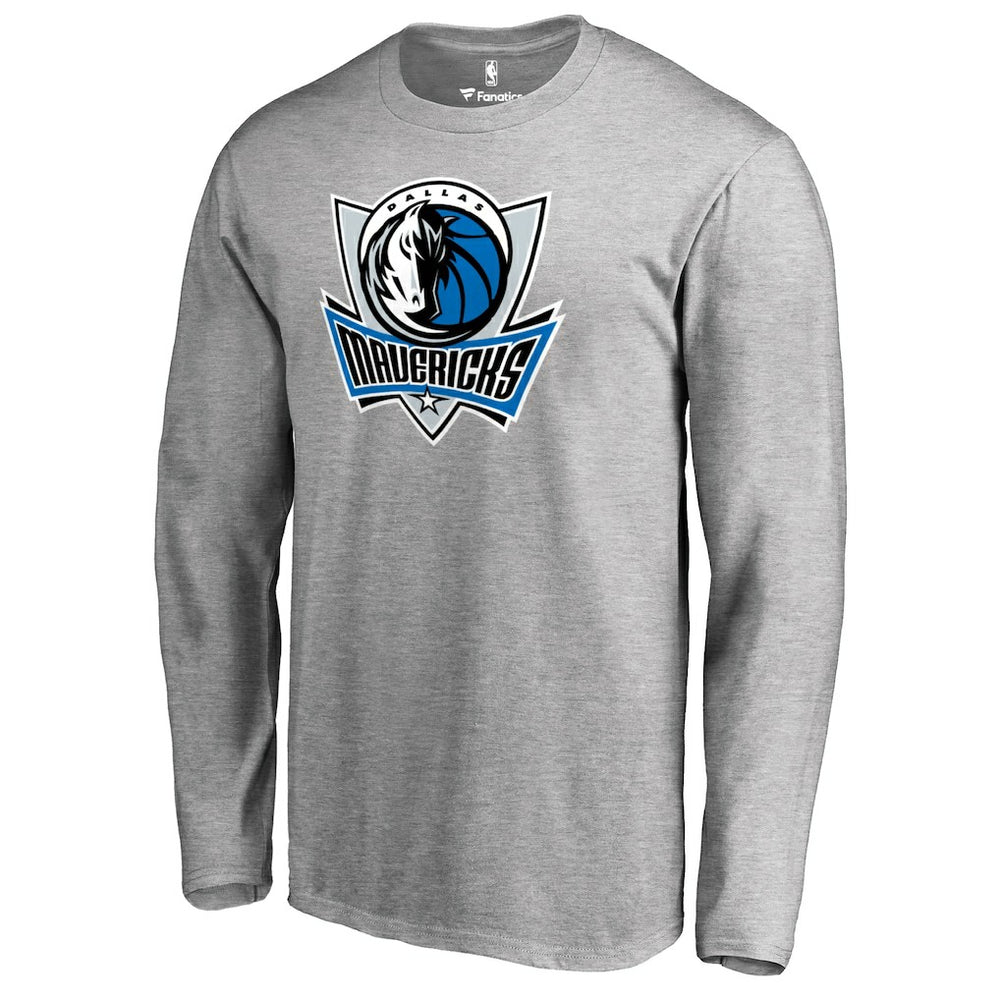 NBA Dallas Mavericks Primary Logo Long Sleeve T-Shirt sale