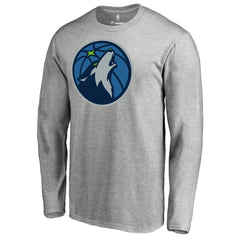 NBA Minnesota Timberwolves Primary Logo Long Sleeve T-Shirt