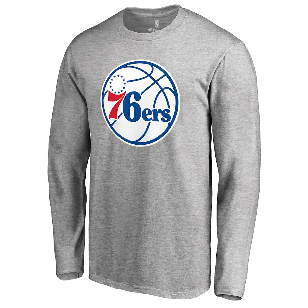 NBA Philadelphia 76ers Primary Logo II Long Sleeve T-Shirt
