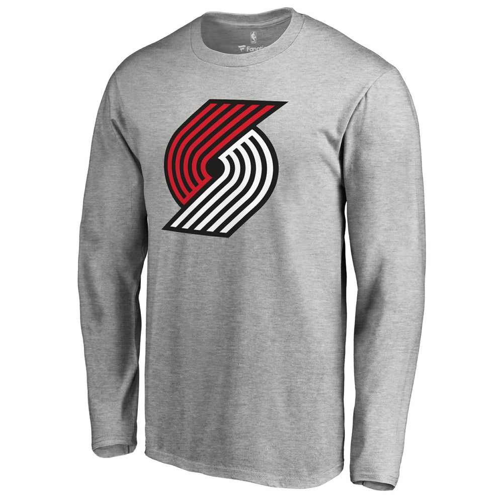 NBA Portland Trail Blazers Primary Logo Long Sleeve T-Shirt