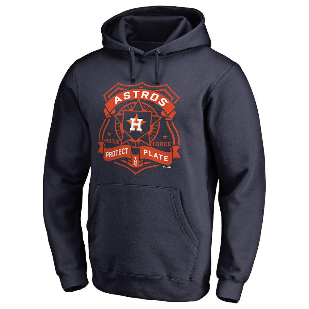 MLB Houston Astros Police Badge Pullover Hoodie