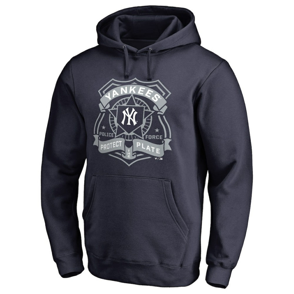 MLB New York Yankees Police Badge Pullover Hoodie