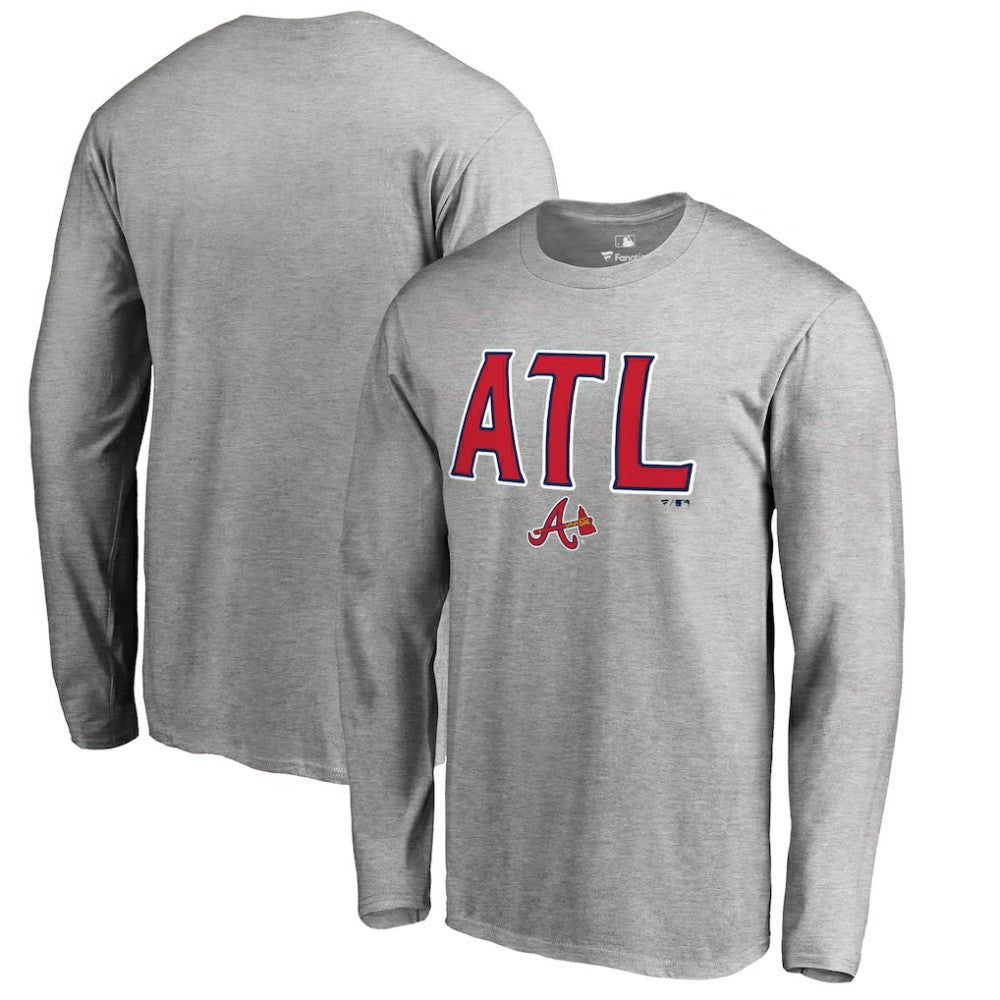 MLB Atlanta Braves ATL Hometown Long Sleeve T-Shirt