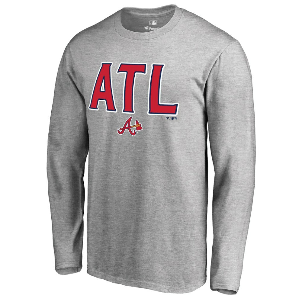 MLB Atlanta Braves ATL Hometown Long Sleeve T-Shirt