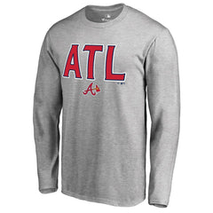 MLB Atlanta Braves ATL Hometown Long Sleeve T-Shirt