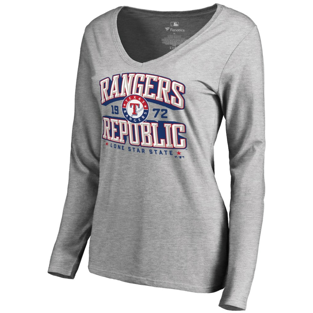 MLB Texas Rangers Women's Rangers Republic Hometown Long Sleeve T-Shirt