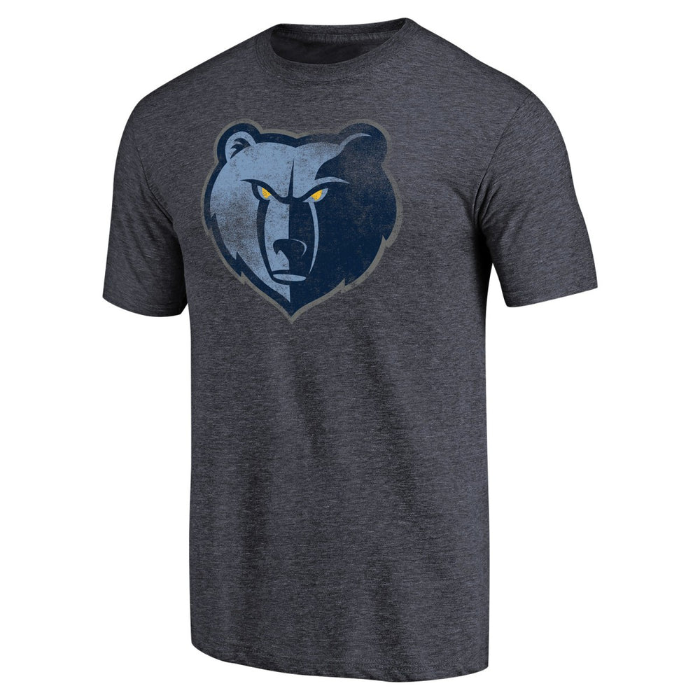 NBA Memphis Grizzlies Distressed Team Logo Tri-Blend T-Shirt
