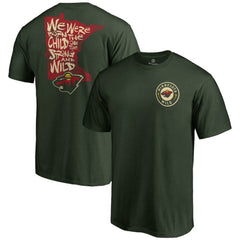NHL Green Minnesota Wild Hometown Collection State Chant T-Shirt
