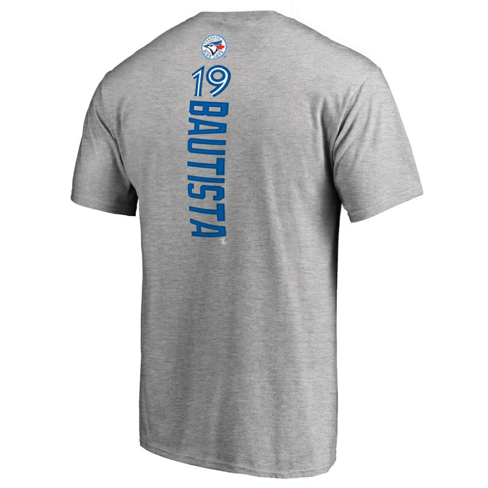 MLB Jose Bautista Toronto Blue Jays Backer Name & Number T-Shirt