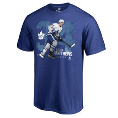 NHL Royal Auston Matthews Toronto Maple Leafs Core Player T-Shirt