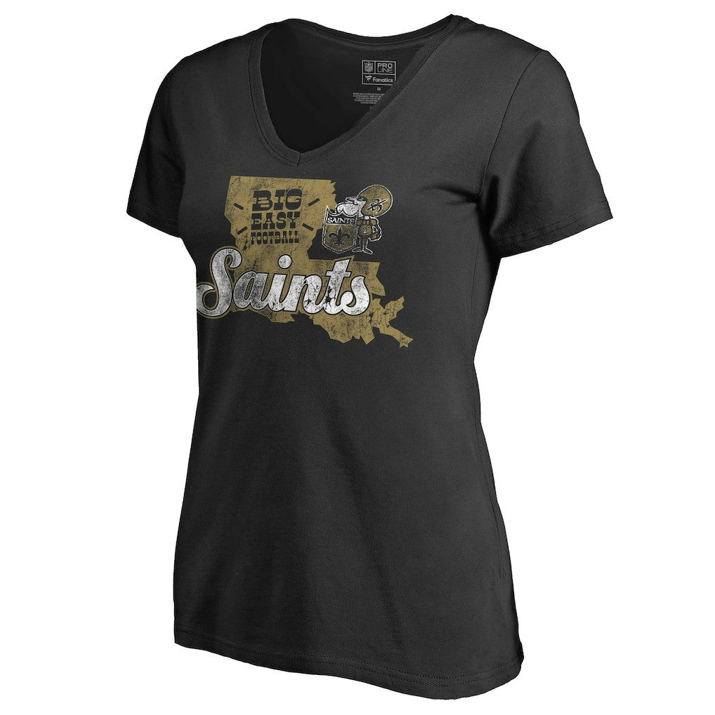 Women's Hometown Collection Saints State T-Shirt - New Orleans Saints