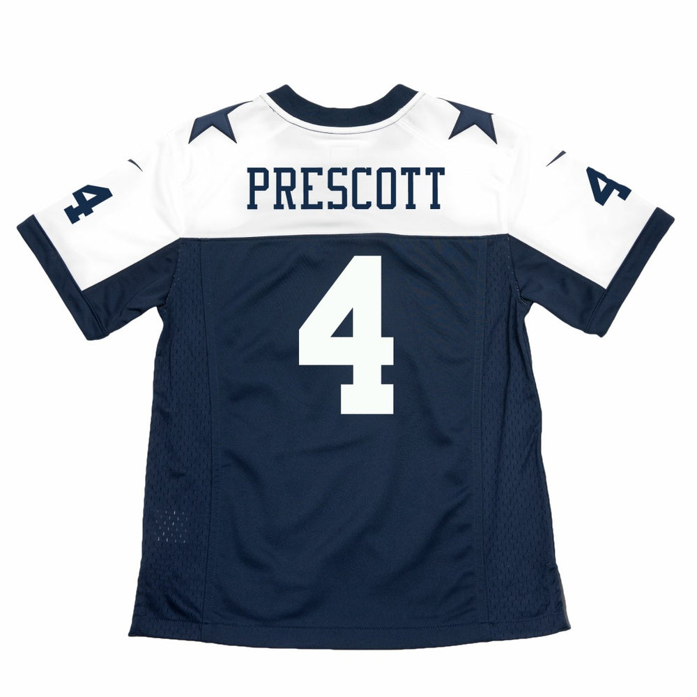 Dak Prescott  Youth Throwback Game Jersey - Dallas Cowboys