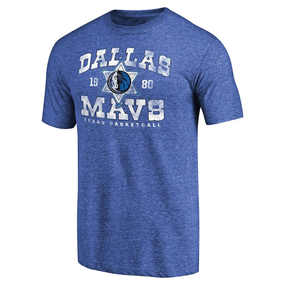 NBA Dallas Mavericks Hometown Collection Lawman Tri-Blend T-Shirt sale