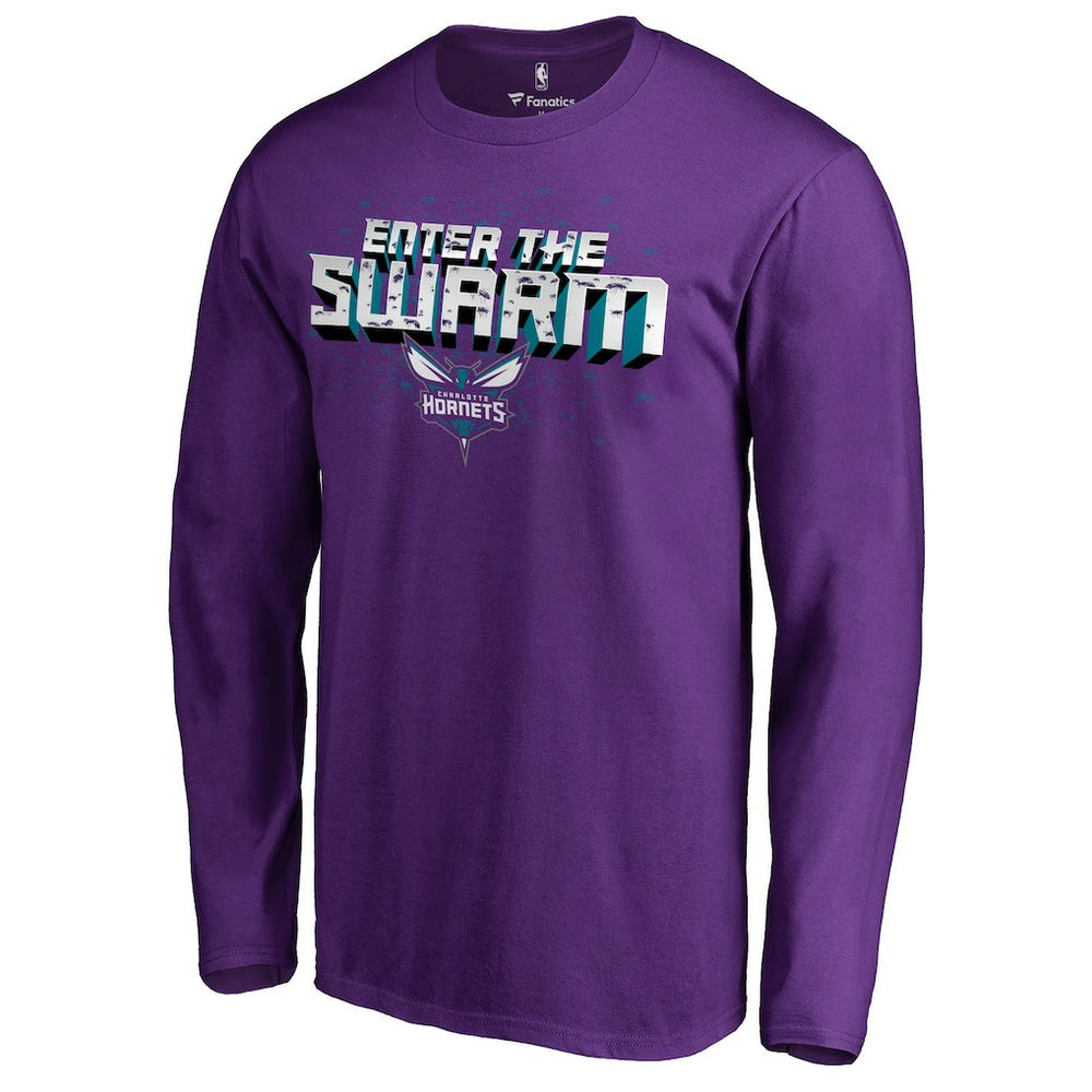 NBA Charlotte Hornets Hometown Collection The Swarm Long Sleeve T-Shirt