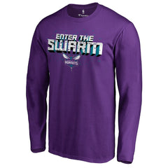 NBA Charlotte Hornets Hometown Collection The Swarm Long Sleeve T-Shirt