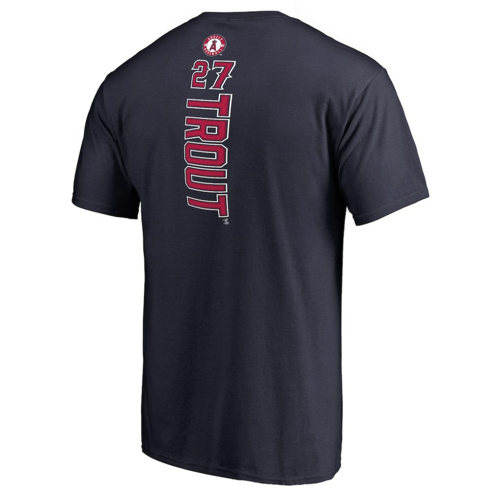 MLB Mike Trout Los Angeles Angels Backer T-Shirt