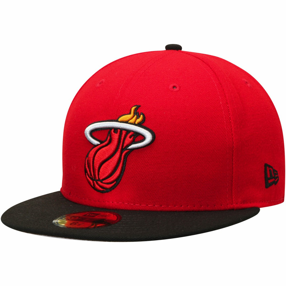 NBA Miami Heat Team Color 2Tone 59FIFTY Fitted Hat