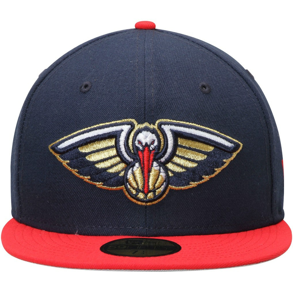 NBA New Orleans Pelicans Team Color 2Tone 59FIFTY Fitted Hat