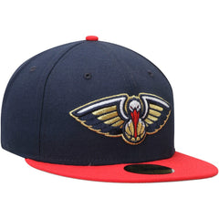 NBA New Orleans Pelicans Team Color 2Tone 59FIFTY Fitted Hat