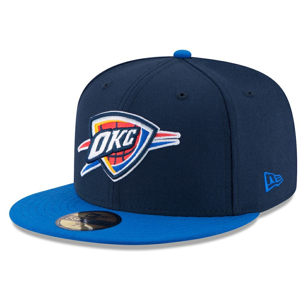 NBA Oklahoma City Thunder Team Color 2Tone 59FIFTY Fitted Hat