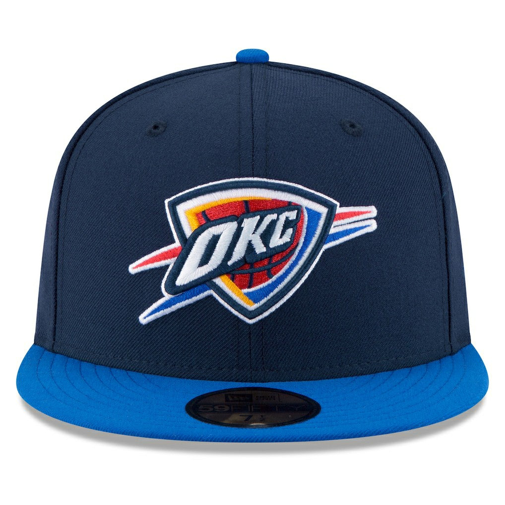NBA Oklahoma City Thunder Team Color 2Tone 59FIFTY Fitted Hat