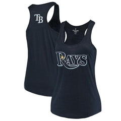 MLB Tampa Bay Rays Soft as a Grape Women's Plus Size Swing for the Fences Racerback Tank Top