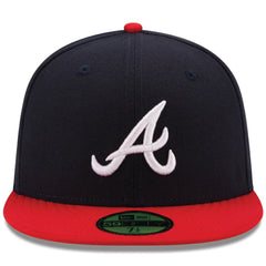 MLB Atlanta Braves New Era Home Authentic Collection On-Field 59FIFTY Fitted Hat