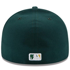 MLB Athletics New Era Road Authentic Collection On Field 59FIFTY Performance Fitted Hat