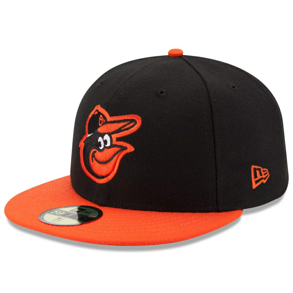 MLB Baltimore Orioles New Era Road Authentic Collection On-Field 59FIFTY Fitted Hat