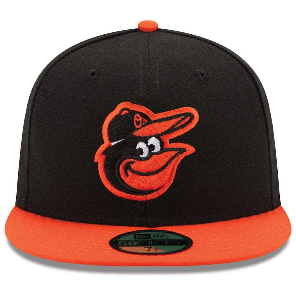MLB Baltimore Orioles New Era Road Authentic Collection On-Field 59FIFTY Fitted Hat