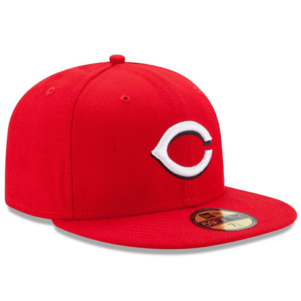MLB Cincinnati Reds New Era Home Authentic Collection On-Field 59FIFTY Fitted Hat